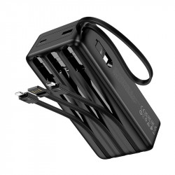 УМБ HOCO Night tide power bank with 4 cables J146B 30000mAh |1USB/1Type-C, 2A|