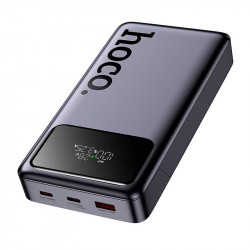 УМБ HOCO Leader power bank with digital display dark Q40 25000mah |1USB/2Type-C, PD/QC, 65W/3A|