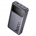 УМБ HOCO Leader power bank with digital display dark Q40 25000mah |1USB/2Type-C, PD/QC, 65W/3A|