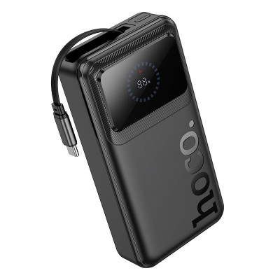 УМБ Hoco Bright power bank with telescopic cable and display Q41 20000mAh |1USB/1Type-C, PD/QC, 22.5W/3A|
