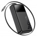УМБ Hoco Bright power bank with telescopic cable and display Q41 20000mAh |1USB/1Type-C, PD/QC, 22.5W/3A|
