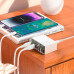Адаптер мережевий Hoco Fuerza six-port charger N36 |3USB/3Type-C, 65W/3A, PD/QC|