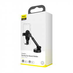 Тримач BASEUS Simplism gravity Car mount holder with suction base (SUYL-JY01)