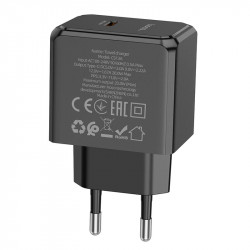 Адаптер мережевий HOCO Ocean single port charger CS13A |1type-C, 20W/3A, PD/QC|
