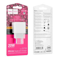 Адаптер мережевий HOCO Ocean single port charger CS13A |1type-C, 20W/3A, PD/QC|