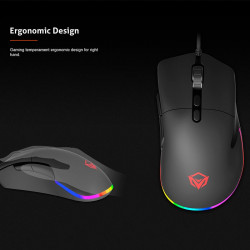 Миша MEETION RGB Backlit Gaming Mouse RGB GM20_2023 |12000dpi|