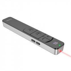 Розумна указка Hoco Smart PPT page turning pen GM202 |2.4G, 100m, Type-C, LCD, 8H|