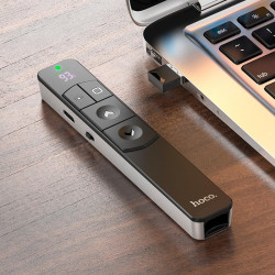 Розумна указка Hoco Smart PPT page turning pen GM202 |2.4G, 100m, Type-C, LCD, 8H|