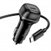 Адаптер автомобільний Hoco rank single port Car charger Z58 (Type-C to Type-C set) |1Type-C, 30W/3A,
