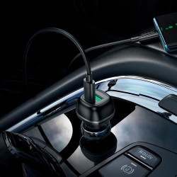 Адаптер автомобільний Hoco Rank dual port Car charger Z58A (Type-C to Type-C set) |1USB/1Type-C, 48W