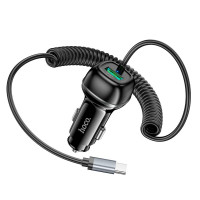 Адаптер автомобільний Hoco Rank Car charger Z58B (Type - C Cable set) |1Type-C, 48W/3A, PD30W/QC|