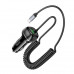 Адаптер автомобільний Hoco Rank Car charger Z58B (Type - C Cable set) |1Type-C, 48W/3A, PD30W/QC|