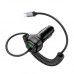 Адаптер автомобільний Hoco Rank Car charger Z58B (Type - C Cable set) |1Type-C, 48W/3A, PD30W/QC|