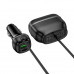 Адаптер автомобільний Hoco Rank dual port Car charger Z59 |1USB/1Type-C/2 port 240W cigarette lighter, PD30W/QC|