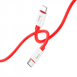 Кабель Hoco Type-C to Lightning Magic silicone PD charging data cable X87 |1m, 3A, 20W|