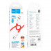Кабель Hoco Type-C to Lightning Magic silicone PD charging data cable X87 |1m, 3A, 20W|
