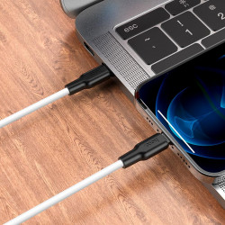 Кабель Hoco Type-C to Lightning Silicone PD charging data cable X21 Plus |1m, 3A, 20W|