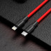 Кабель Hoco Type-C to Lightning Silicone PD charging data cable X21 Plus |1m, 3A, 20W|