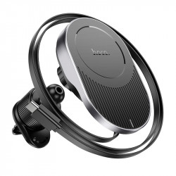 Тримач HOCO Guardian magnetic wireless fast charging Car holder (air outlet) HW12 |15W|