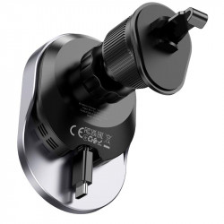 Тримач HOCO Guardian magnetic wireless fast charging Car holder (air outlet) HW12 |15W|