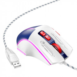 Миша HOCO Overlord luminous gaming wired mouse GM31 |1200-1800-2400-3600dpi|