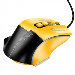 Миша HOCO Overlord luminous gaming wired mouse GM31 |1200-1800-2400-3600dpi|
