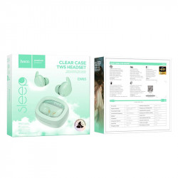 Навушники HOCO Shadow true wireless sleep BT headset EW65 |BT5.3, 30/500mAh, 4h|