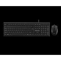 Набір Combo MEETION 2in1 Keyboard / Mouse USB Corded MT-C100 |RU/EN раскладки|