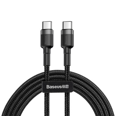 Кабель Type-c to Type-c BASEUS CAFULE PD2. 0 |2M, 60W, 3A| (CATKLF-H91)