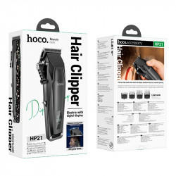Машинка для стрижки волосся Hoco electric Hair clipper HP21 |150min, LED Display|