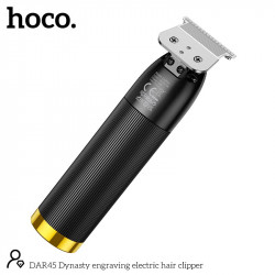 Машинка для стрижки волосся HOCO Dynasty engraving electric Hair clipper DAR45 |LED Display, SS Blade|