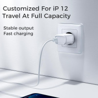 Адаптер мережевий JOYROOM Intelligent fast charger NRT-DY139E |1Type-C, QC/PD, 3A/20W|