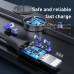 Кабель BASEUS Combo Micro USB / Lightning / Type-C / Apple Watch Star Ring Series |1.2M, 3.5A|