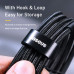 Кабель BASEUS Type-C to Type-C flash charging Cafule |2M, PD2.0 100W, (20V 5A)| (CATKLF-AL91)