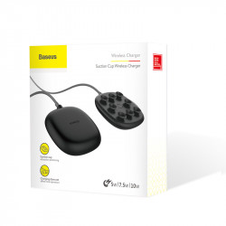 Зарядка QI BASEUS Suction Cup |10W, QC| (WXXP-02)