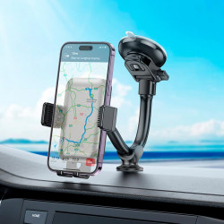 Тримач Hoco Rock Push-type Car holder H27 (center console)