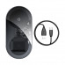 Зарядка QI BASEUS Simple 2in1 Wireless Charger 18w Max For Phones + Pods (WXJK-01)