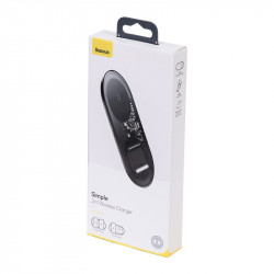 Зарядка QI BASEUS Simple 2in1 Wireless Charger 18w Max For Phones + Pods (WXJK-01)
