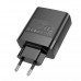 Адаптер мережевий Hoco Intelligent four-port C127A |3USB/1TypeC, 45W/3A, PD/QC|