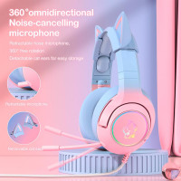 Навушники ONIKUMA Gaming CAT Gradient with RGB K9 |7.1|