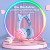 Навушники ONIKUMA Gaming CAT Gradient with RGB K9 |7.1|