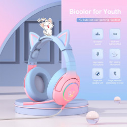 Навушники ONIKUMA Gaming CAT Gradient with RGB K9 |7.1|
