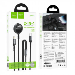 Зарядка Apple Watch HOCO 2-in-1 charging cable iP + iWatch CW54 |1.2m, PD20W, 2.5W Watch|