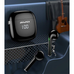 Навушники Bluetooth AWEI T28P TWS IPX6 |BT5.1, 35/500mAh, 6Hours|