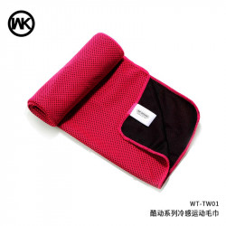 Рушник для спортзалу бамбукове WK Sport towel WT-TW01 |90x30cm, Cooling Effect|
