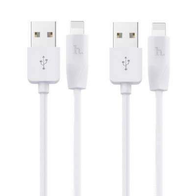 Кабель Lightning USB Hoco X1 2pcs |1M|