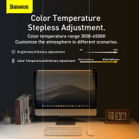Десктоп-лампа скрінбар BASEUS i-wok Series USB Asymmetric Light source Screen Hanging Light (fighting) Pro (DGIWK-P01)