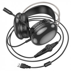 Навушники Hoco rich channel gaming headphones RGB W109 Plus |USB7.1, 2m|