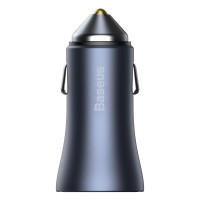 Адаптер автомобільний BASEUS Golden Contactor Pro Dual Quick Charger Car Charger |2USB, 5A/40W, QC| (CCJD-A0G)