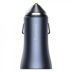 Адаптер автомобільний BASEUS Golden Contactor Pro Dual Quick Charger Car Charger |2USB, 5A/40W, QC| (CCJD-A0G)